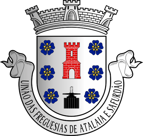 Brasão da União das freguesias de Atalaia e Safurdão - Atalaia and Safurdão civil parishes union coat-of-arms