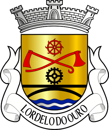 Brasão da antiga freguesia de Lordelo do Ouro - Lordelo do Ouro former civil parish, coat-of-arms Brasão da antiga freguesia de Lordelo do Ouro - Lordelo do Ouro former civil parish, coat-of-arms