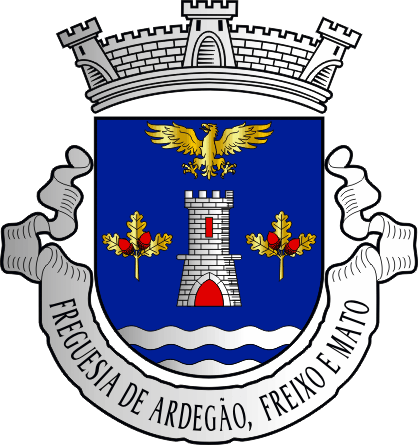 Brasão da Freguesia de Ardegão, Freixo e Mato - Ardegão, Freixo and Mato civil parish, coat-of-arms Brasão da Freguesia de Ardegão, Freixo e Mato - Ardegão, Freixo and Mato civil parish, coat-of-arms