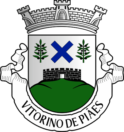 Brasão da antiga freguesia de Vitorino de Piães - Vitorino de Piães former civil parish, coat-of-arms Brasão da antiga freguesia de Vitorino de Piães - Vitorino de Piães former civil parish, coat-of-arms