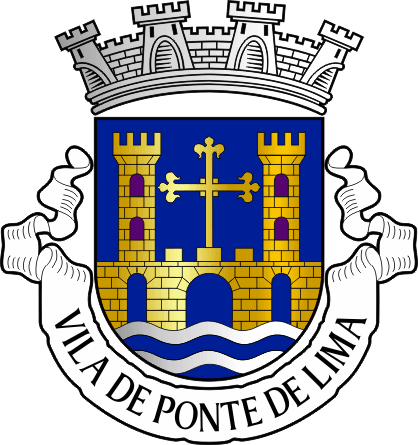 Brasão do Município de Ponte de Lima - Ponte de Lima municipal coat-of-arms Brasão do Município de Ponte de Lima - Ponte de Lima municipal coat-of-arms