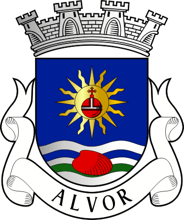 Brasão da freguesia do Alvor - Alvor civil parish, coat-of-arms Brasão da freguesia do Alvor - Alvor civil parish, coat-of-arms