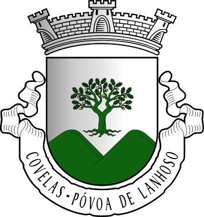 Brasão da freguesia de Covelas - Covelas civil parish, coat-of-arms Brasão da freguesia de Covelas - Covelas civil parish, coat-of-arms