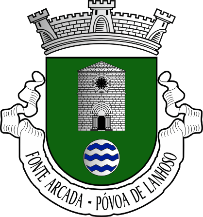 Brasão da antiga freguesia de Fonte Arcada - Fonte Arcada former civil parish, coat-of-arms Brasão da antiga freguesia de Fonte Arcada - Fonte Arcada former civil parish, coat-of-arms
