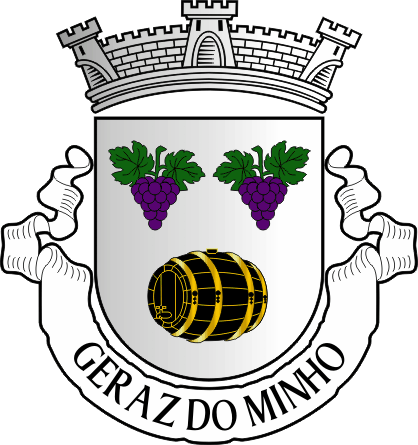 Brasão da freguesia de Geraz do Minho - Geraz do Minho civil parish, coat-of-arms Brasão da freguesia de Geraz do Minho - Geraz do Minho civil parish, coat-of-arms