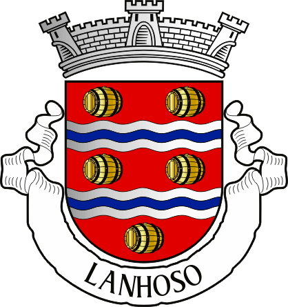 Brasão da freguesia de Lanhoso - Lanhoso civil parish, coat-of-arms Brasão da freguesia de Lanhoso - Lanhoso civil parish, coat-of-arms