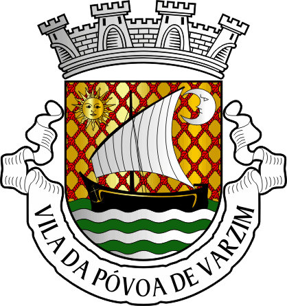 Brasão do Município de Póvoa de Varzim - Póvoa de Varzim municipal coat-of-arms Brasão do Município de Póvoa de Varzim - Póvoa de Varzim municipal coat-of-arms proposal