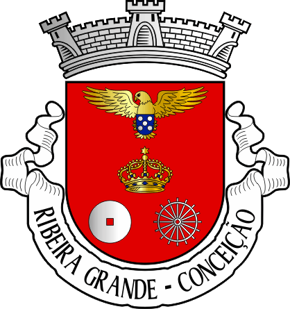 Brasão da freguesia de Ribeira Grande (Conceição) - Ribeira Grande (Conceição) civil parish, coat-of-arms