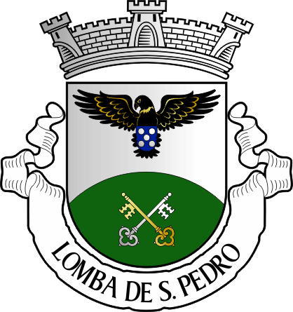 Brasão da freguesia de Lomba de São Pedro - Lomba de São Pedro civil parish, coat-of-arms
