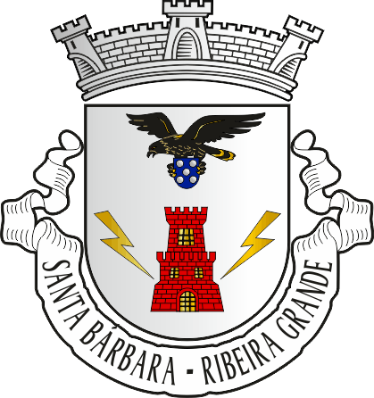 Brasão da freguesia de Santa Bárbara - Santa Bárbara civil parish, coat-of-arms