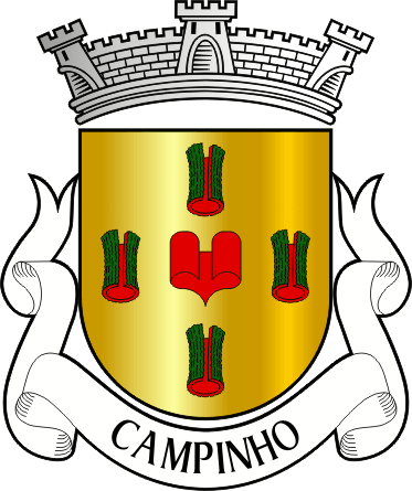 Brasão da antiga freguesia de Campinho - Campinho former civil parish, coat-of-arms Brasão da antiga freguesia de Campinho - Campinho former civil parish, coat-of-arms