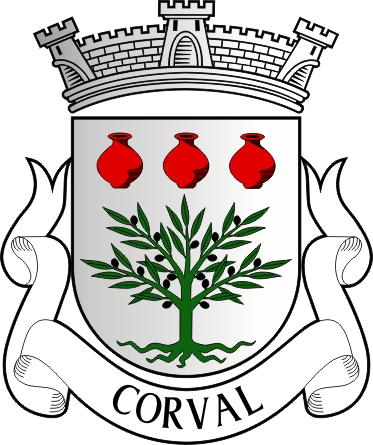 Brasão da freguesia de Corval - Corval civil parish, coat-of-arms Brasão da freguesia de Corval - Corval civil parish, coat-of-arms