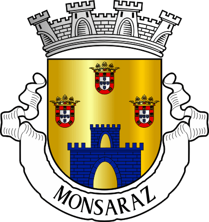 Brasão da freguesia de Monsaraz - Monsaraz civil parish, coat-of-arms Brasão da freguesia de Monsaraz - Monsaraz civil parish, coat-of-arms