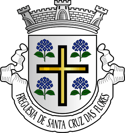 Brasão da freguesia de Santa Cruz das Flores - Santa Cruz das Flores civil parish, coat-of-arms