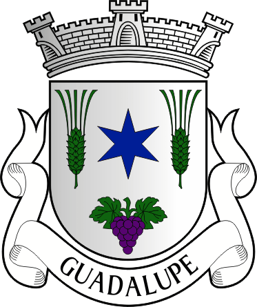 Brasão da freguesia de Guadalupe - Guadalupe civil parish, coat-of-arms Brasão da freguesia de Guadalupe - Guadalupe civil parish, coat-of-arms