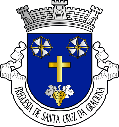 Brasão da freguesia de Santa Cruz da Graciosa - Santa Cruz da Graciosa civil parish, coat-of-arms Brasão da freguesia de Santa Cruz da Graciosa - Santa Cruz da Graciosa civil parish, coat-of-arms
