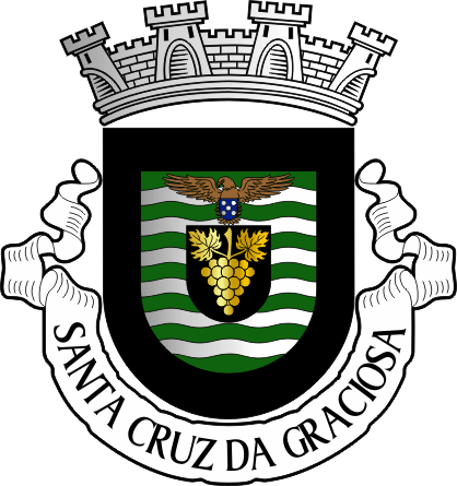 Brasão do Município de Santa Cruz da Graciosa - Santa Cruz da Graciosa municipal coat-of-arms Brasão do Município de Santa Cruz da Graciosa - Santa Cruz da Graciosa municipal coat-of-arms