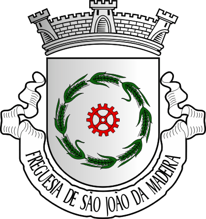 Brasão da freguesia de São João da Madeira - São João da Madeira civil parish, coat-of-arms