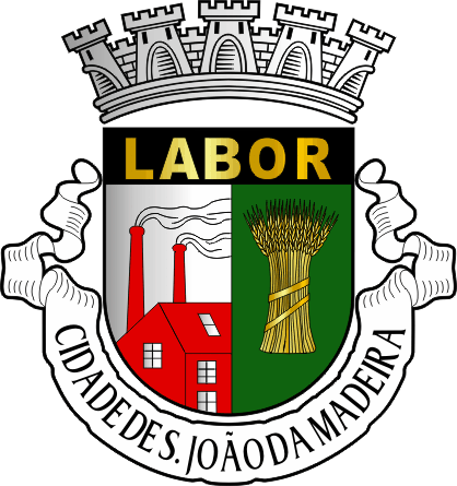 Brasão do Município de São João da Madeira - São João da Madeira municipal coat-of-arms