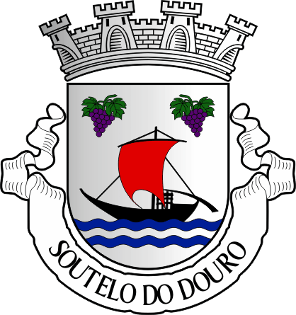 Brasão da freguesia de Soutelo do Douro - Soutelo do Douro civil parish, coat-of-arms Brasão da freguesia de Soutelo do Douro - Soutelo do Douro civil parish, coat-of-arms