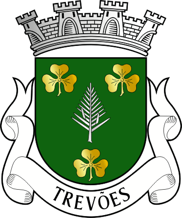 Brasão da antiga freguesia de Trevões - Trevões former civil parish, coat-of-arms Brasão da antiga freguesia de Trevões - Trevões former civil parish, coat-of-arms