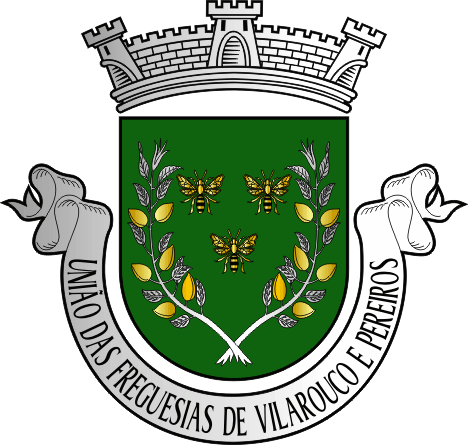 Brasão da União das freguesias de Vilarouco e Pereiros - Vilarouco and Pereiros civil parishes union coat-of-arms