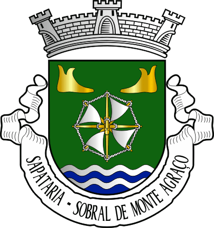 Brasão da freguesia de Sapataria - Sapataria civil parish, coat-of-arms