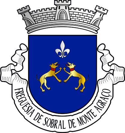 Brasão da freguesia de Sobral de Monte Agraço - Sobral de Monte Agraço civil parish, coat-of-arms