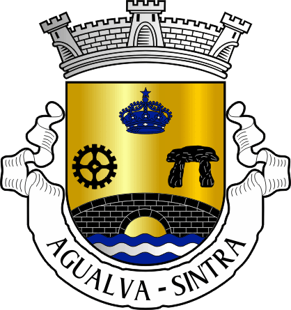 Brasão da antiga freguesia de Agualva - Agualva former civil parish, coat-of-arms Brasão da antiga freguesia de Agualva - Agualva former civil parish, coat-of-arms