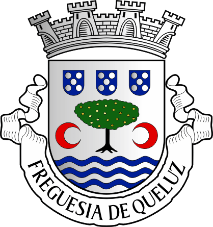 Brasão da antiga freguesia de Queluz - Queluz former civil parish, coat-of-arms