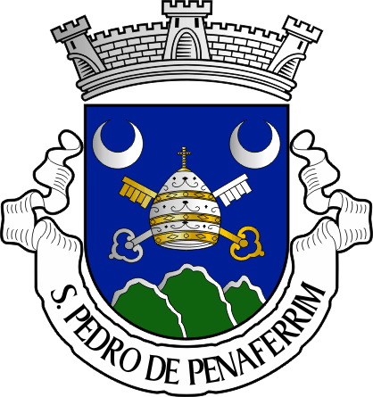 Brasão da antiga freguesia de Sintra (São Pedro de Penaferrim) - Sintra (São Pedro de Penaferrim) former civil parish, coat-of-arms Brasão da antiga freguesia de Sintra (São Pedro de Penaferrim) - Sintra (São Pedro de Penaferrim) former civil parish, coat-of-arms