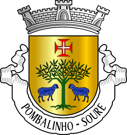 Brasão da antiga freguesia de Pombalinho - Pombalinho former civil parish, coat-of-arms Brasão da antiga freguesia de Pombalinho - Pombalinho former civil parish, coat-of-arms