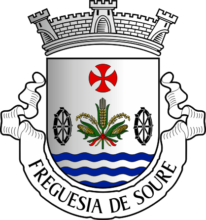 Brasão da freguesia de Soure - Soure civil parish, coat-of-arms