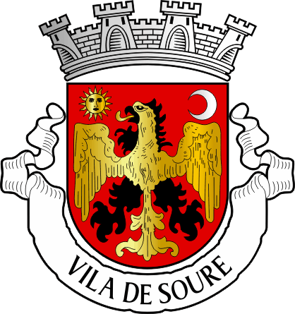 Brasão do Município de Soure - Soure municipal coat-of-arms Brasão do Município de Soure - Soure municipal coat-of-arms