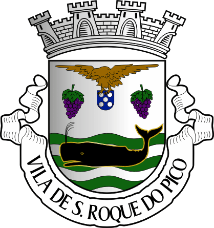 Brasão do Município de São Roque do Pico - São Roque do Pico municipal coat-of-arms Brasão do Município de São Roque do Pico - São Roque do Pico municipal coat-of-arms