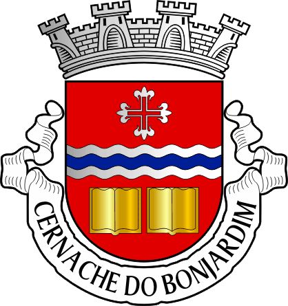 Brasão da antiga freguesia de Cernache do Bonjardim - Cernache do Bonjardim former civil parish, coat-of-arms Brasão da antiga freguesia de Cernache do Bonjardim - Cernache do Bonjardim former civil parish, coat-of-arms