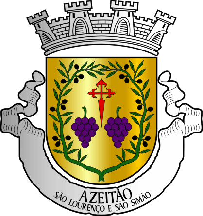 Brasão da União das freguesias de Azeitão (São Lourenço e São Simão) - Azeitão (São Lourenço and São Simão) civil parishes union coat-of-arms