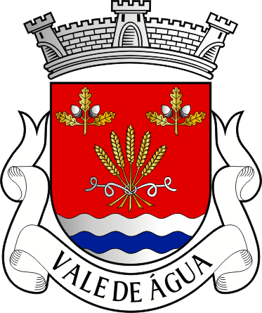 Brasão da antiga freguesia de Vale de Água - Vale de Água former civil parish, coat-of-arms Brasão da antiga freguesia de Vale de Água - Vale de Água former civil parish, coat-of-arms
