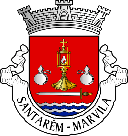 Brasão da antiga freguesia de Santarém (Marvila) - Santarém (Marvila) former civil parish, coat-of-arms