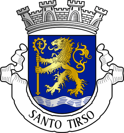 Brasão do Município de Santo Tirso - Santo Tirso municipal coat-of-arms