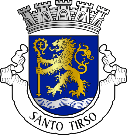 Brasão do Município de Santo Tirso - Santo Tirso municipal coat-of-arms