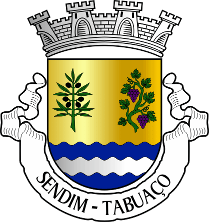 Brasão da freguesia de Sendim - Sendim civil parish, coat-of-arms Brasão da freguesia de Sendim - Sendim civil parish, coat-of-arms