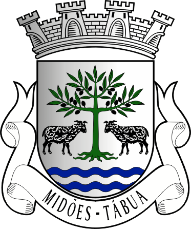 Brasão da freguesia de Midões - Midões civil parish, coat-of-arms