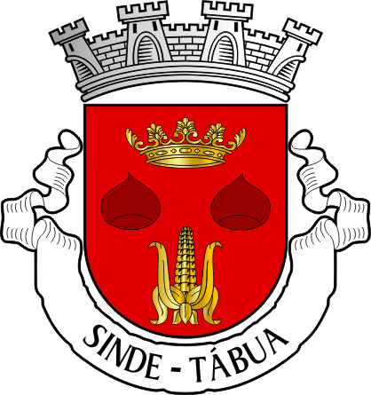 Brasão da antiga freguesia de Sinde - Sinde former civil parish, coat-of-arms Brasão da antiga freguesia de Sinde - Sinde former civil parish, coat-of-arms