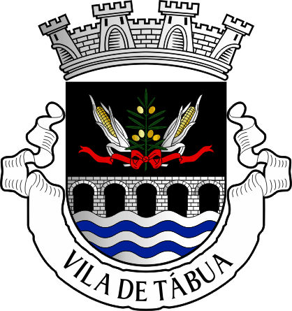 Brasão do município de Tábua - Tábua municipality coat-of-arms Brasão do município de Tábua - Tábua municipality coat-of-arms