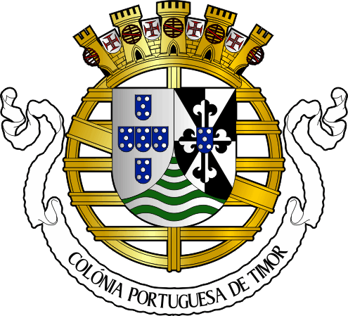 Brasão da colónia de Timor - Portuguese Timor colony coat-of-arms