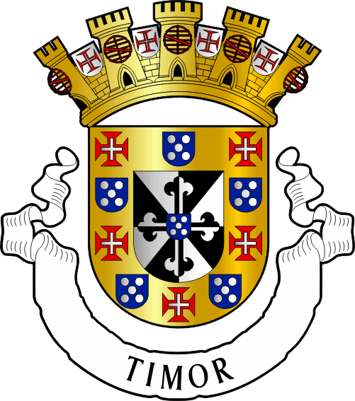 Proposta para o brasão da colónia de Timor - Portuguese Timor colony coat-of-arms proposal