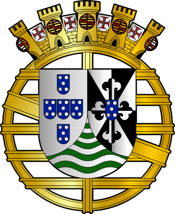 Brasão provisório da colónia de Timor - Portuguese Timor colony provisional coat-of-arms