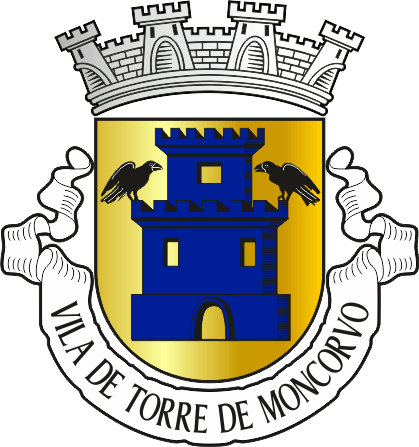 Brasão do município de Torre de Moncorvo - Torre de Moncorvo municipality coat-of-arms Brasão do município de Torre de Moncorvo - Torre de Moncorvo municipality coat-of-arms