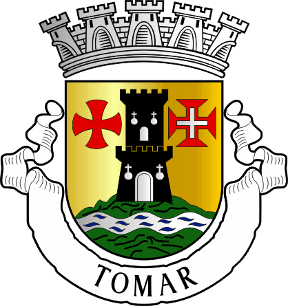 Brasão do Município de Tomar - Tomar municipal coat-of-arms Brasão do Município de Tomar - Tomar municipal coat-of-arms